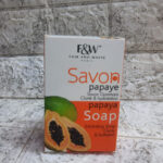 Fair & White Papaya Exfoliating Soap