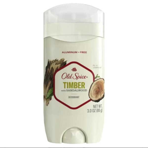 Old Spice Men's Deodorant Aluminum-Free Timber with Sandalwood